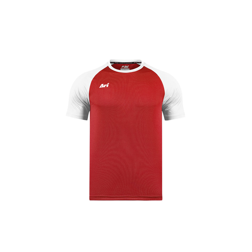 ARI KIDS ESSENTIAL 2TONES TEAM JERSEY - RED/WHITE