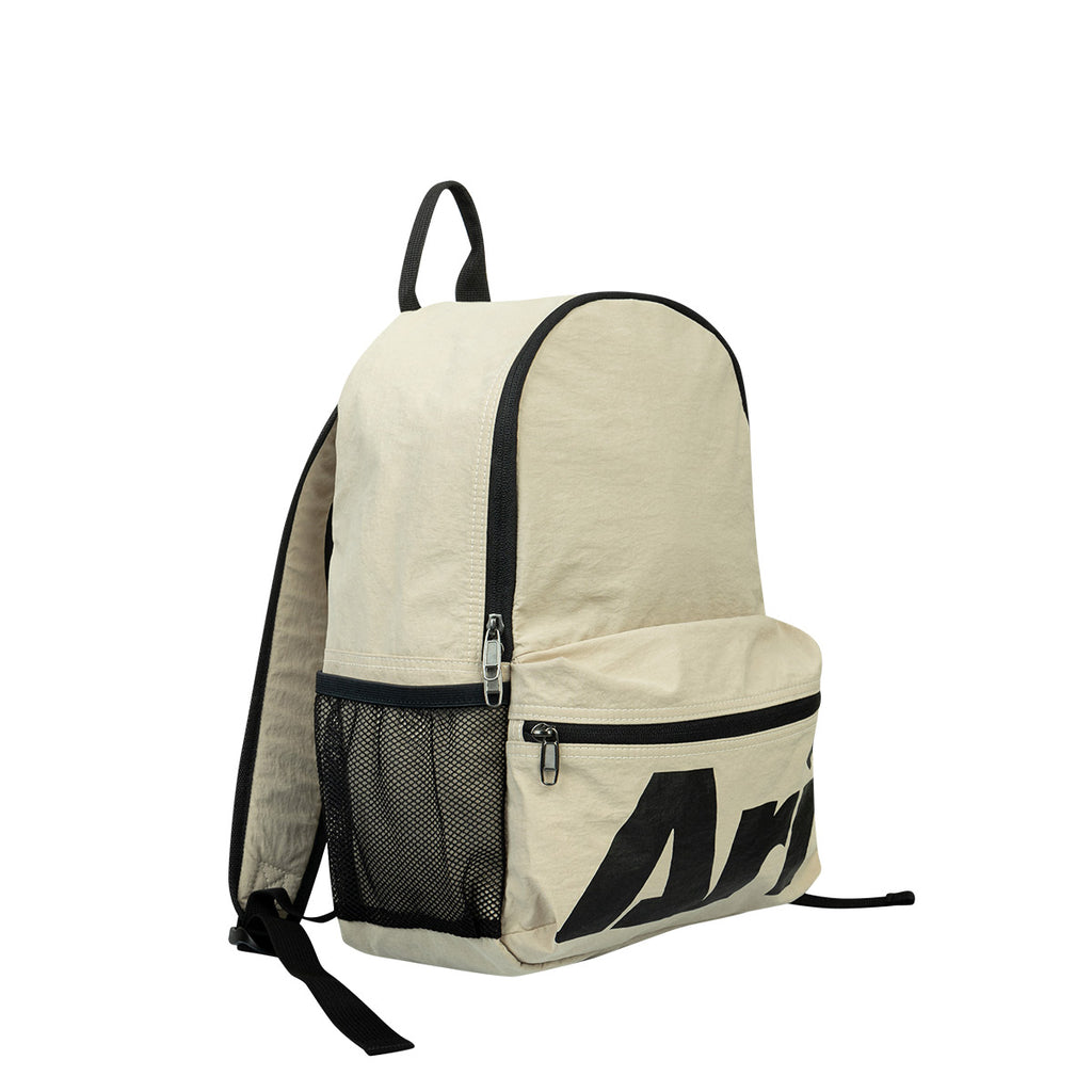 ARI KIDS ESSENTIAL URBAN BACKPACK - BEIGE/BLACK/BEIGE