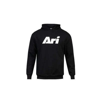 ARI KIDS ESSENTIAL HOODIE - BLACK/WHITE/BLACK