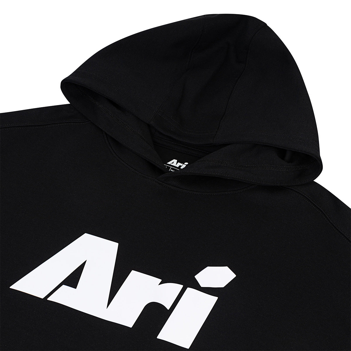 ARI KIDS ESSENTIAL HOODIE - BLACK/WHITE/BLACK