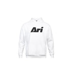 ARI KIDS ESSENTIAL HOODIE - WHITE/BLACK/WHITE