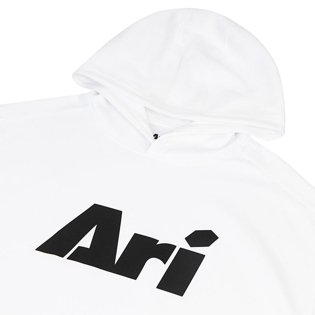 ARI KIDS ESSENTIAL HOODIE - WHITE/BLACK/WHITE