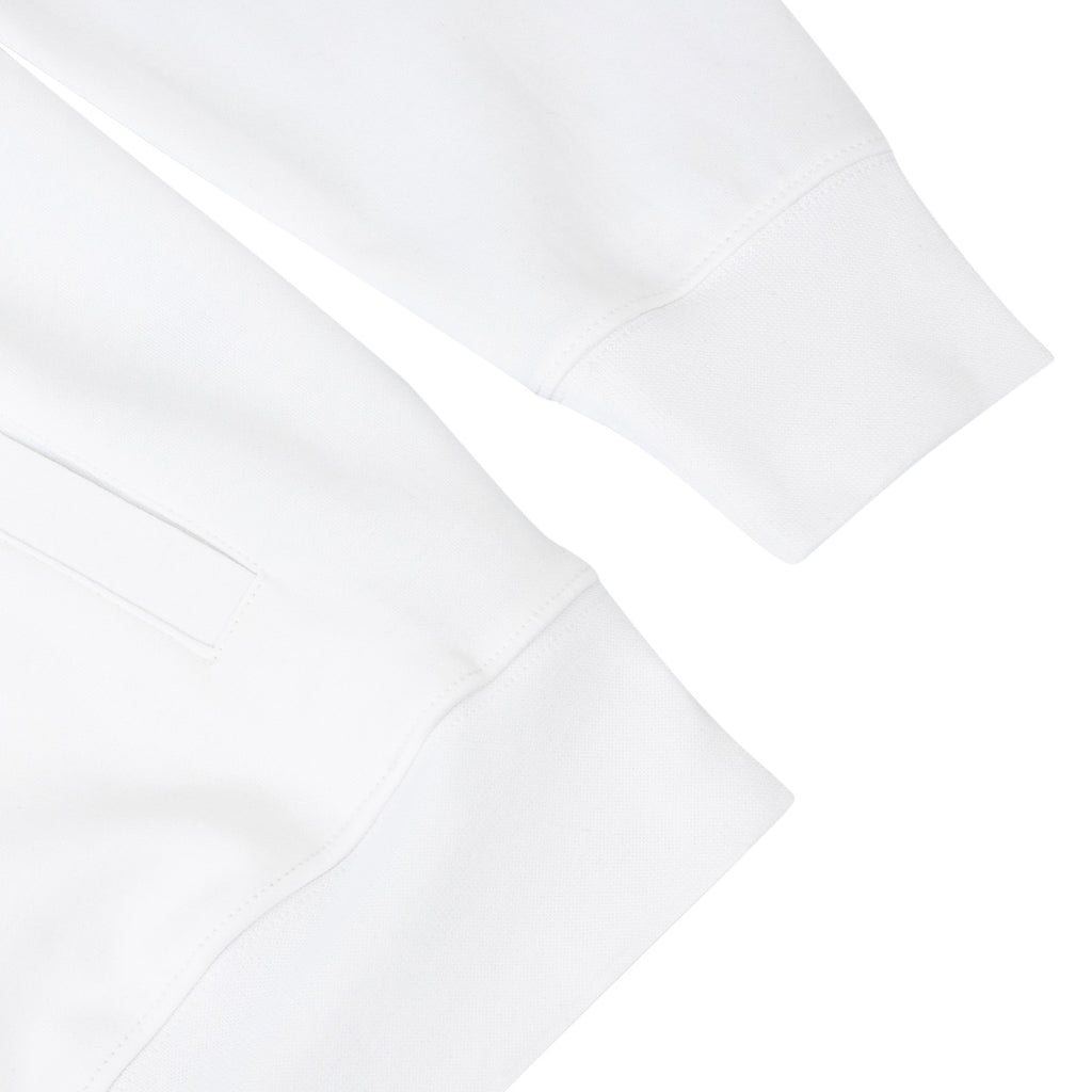 ARI KIDS ESSENTIAL HOODIE - WHITE/BLACK/WHITE
