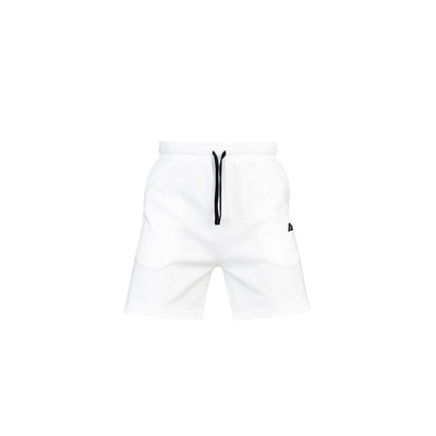 ARI KIDS ESSENTIAL SHORTS - WHITE/BLACK/WHITE