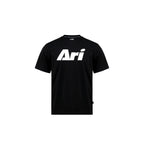 ARI KIDS ESSENTIAL SIGNATURE TEE - BLACK/WHITE/WHITE