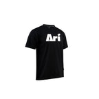 ARI KIDS ESSENTIAL SIGNATURE TEE - BLACK/WHITE/WHITE
