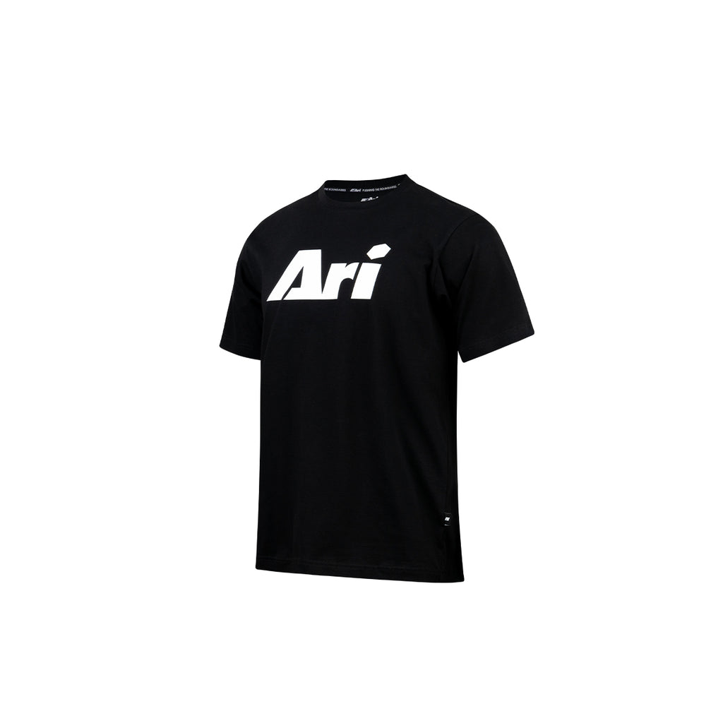 ARI KIDS ESSENTIAL SIGNATURE TEE - BLACK/WHITE/WHITE