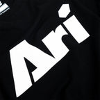 ARI KIDS ESSENTIAL SIGNATURE TEE - BLACK/WHITE/WHITE