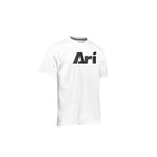ARI KIDS ESSENTIAL SIGNATURE TEE - WHITE/BLACK/BLACK
