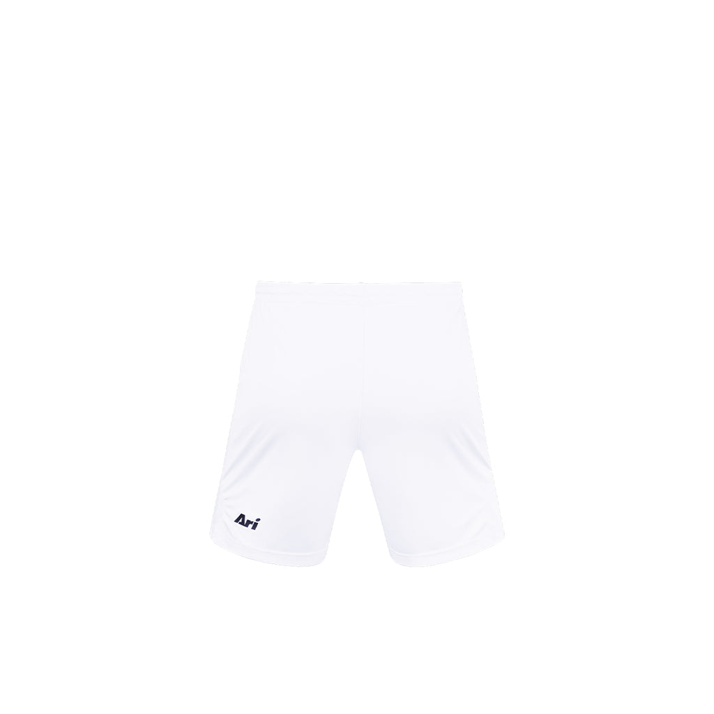 ARI KIDS ESSENTIAL TEAM SHORTS - WHITE/WHITE/WHITE