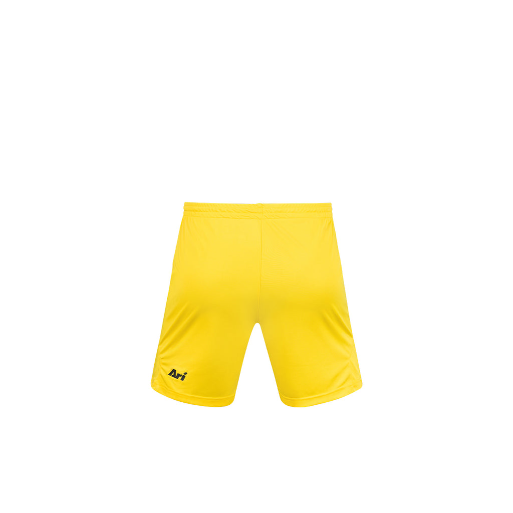 ARI KIDS ESSENTIAL TEAM SHORTS - YELLOW