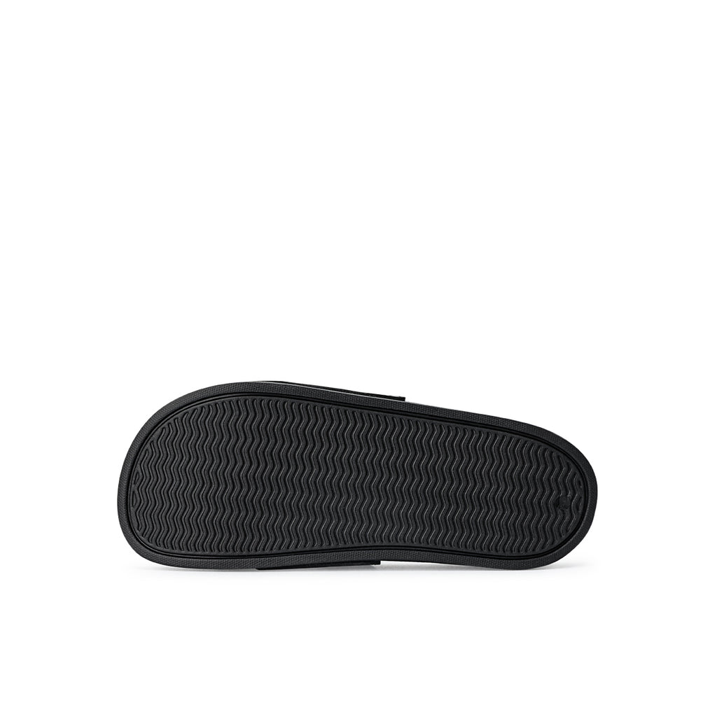 ARI KIDS SLIDE SANDALS - BLACK/WHITE