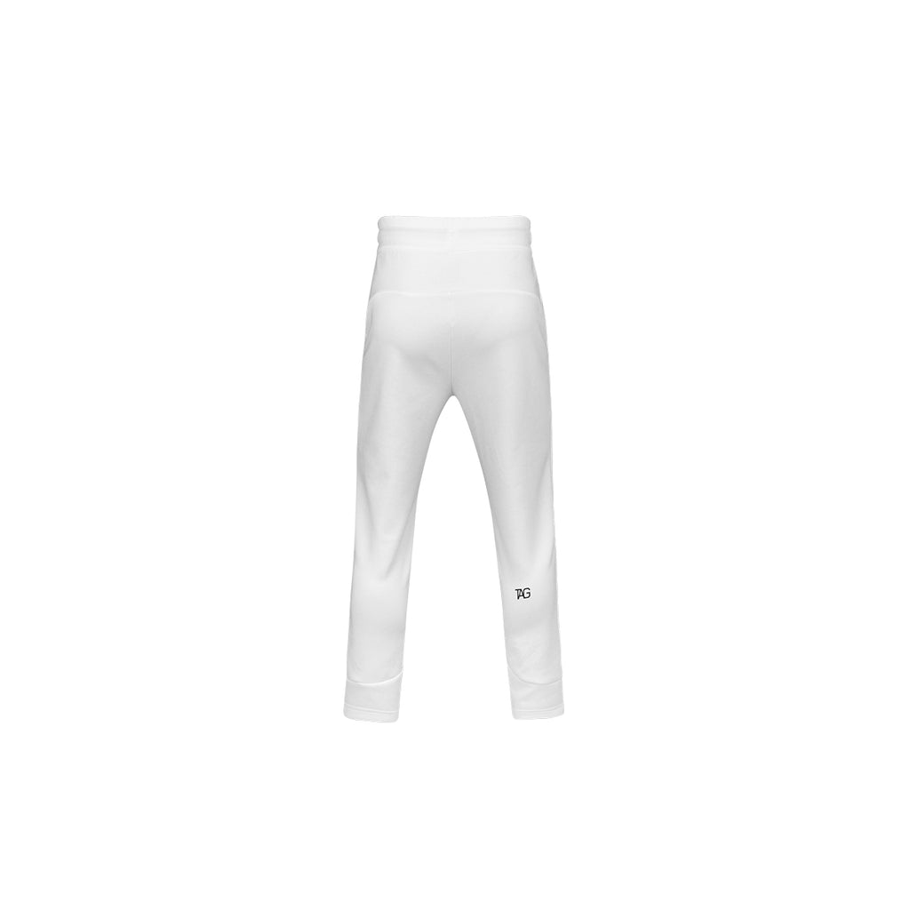 ARI KIDS TAG PANTS - WHITE/WHITE/BLACK