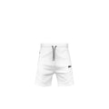 ARI KIDS TAG SHORTS - WHITE/WHITE/BLACK