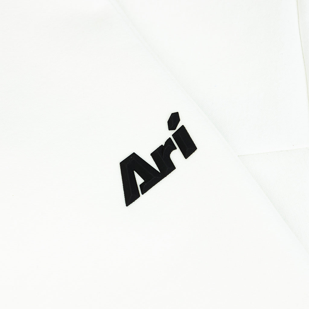 ARI KIDS TAG SHORTS - WHITE/WHITE/BLACK