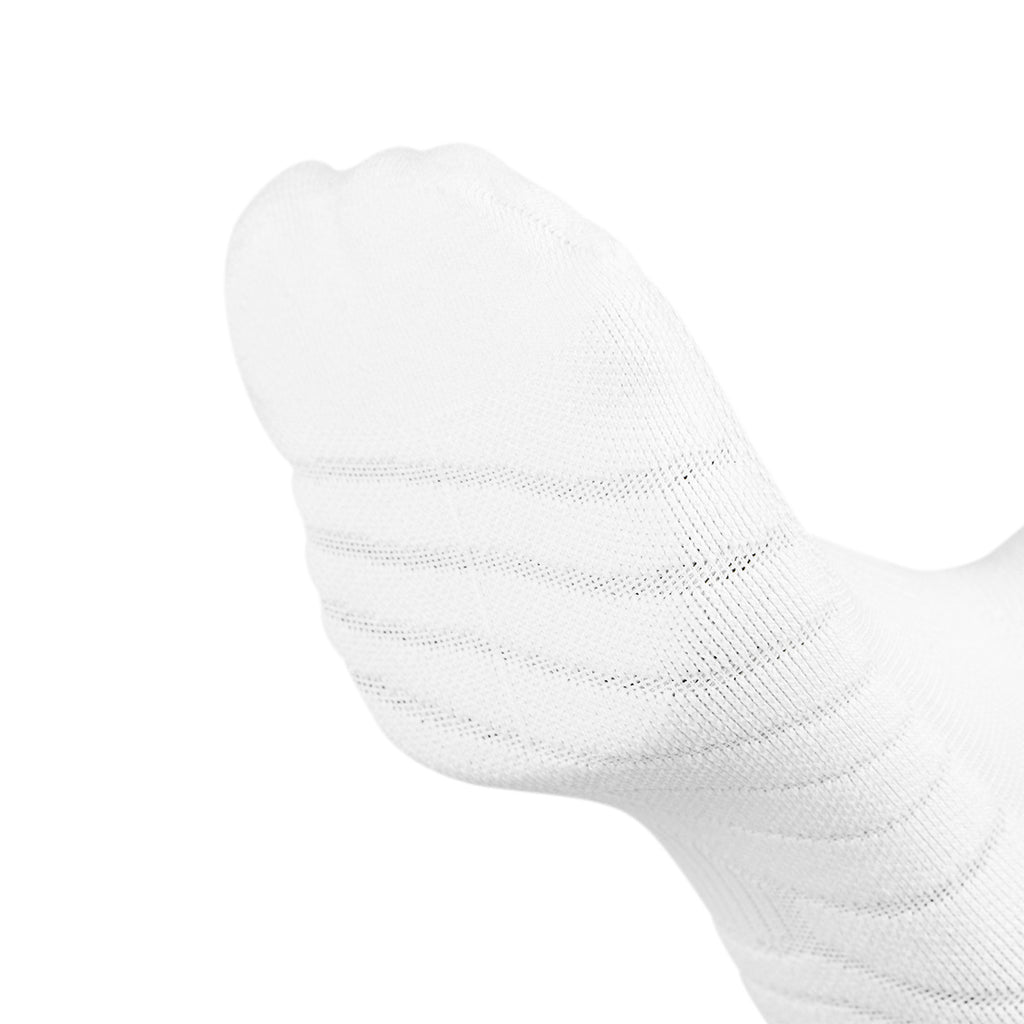 ARI LIGHTWEIGHT CREW SOCKS - WHITE/BLACK/WHITE