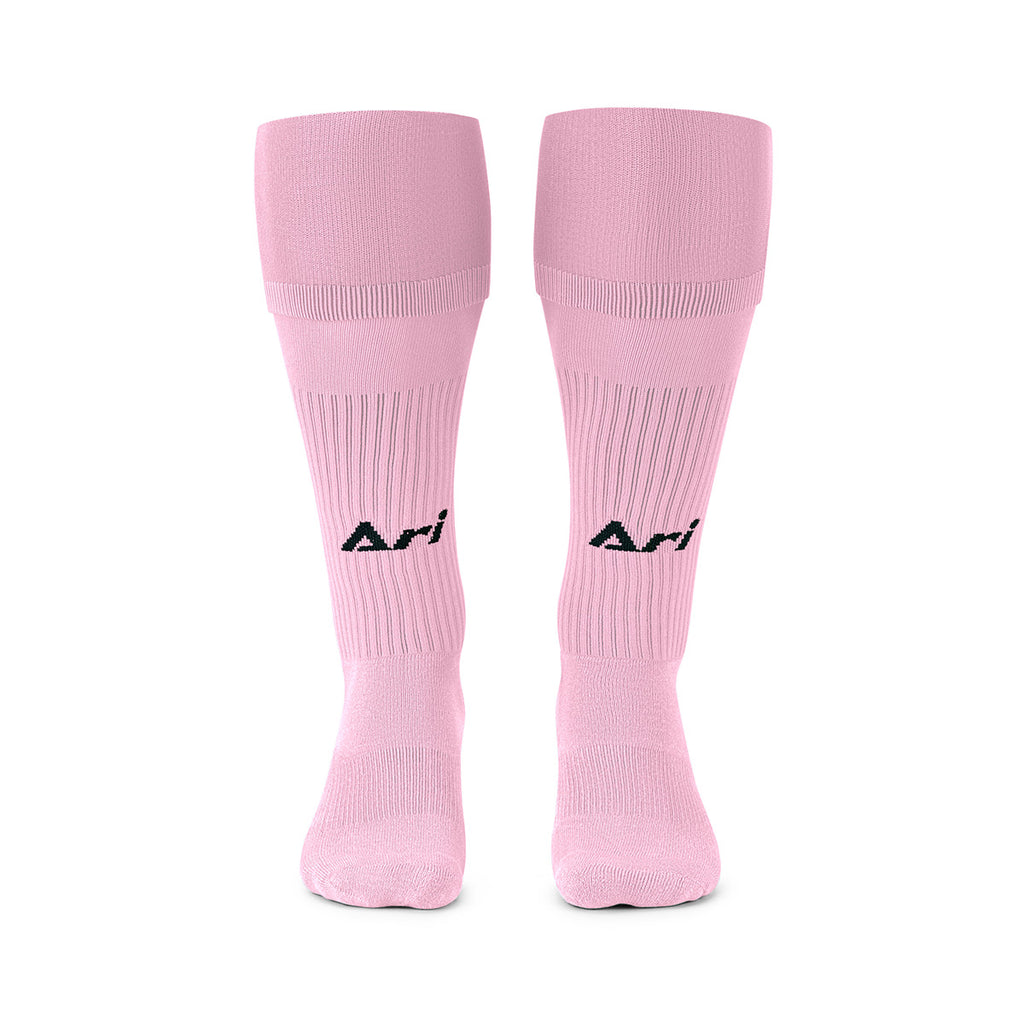 ARI LONG SOCKS - LIGHTPINK/BLACK