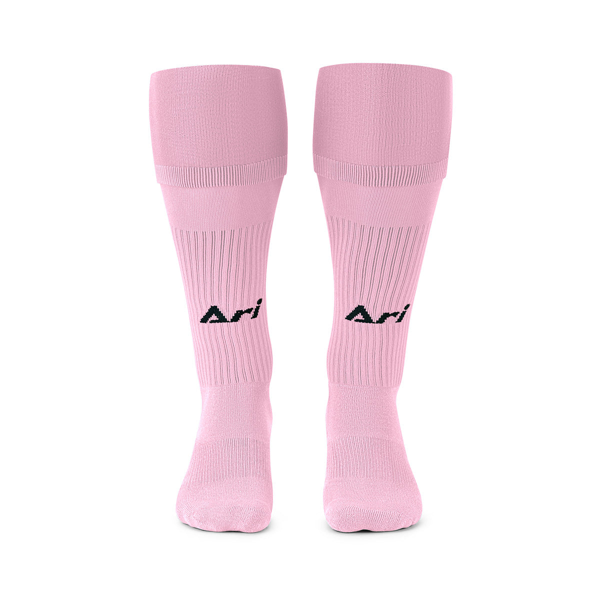 ARI LONG SOCKS - LIGHTPINK/BLACK