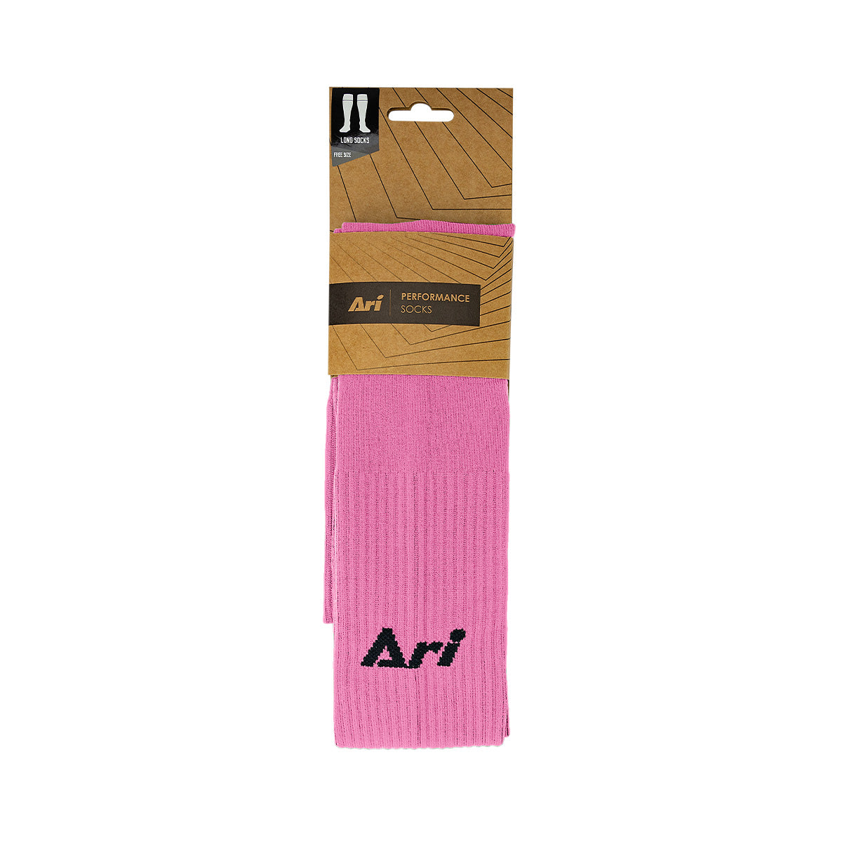 ARI LONG SOCKS  - BUBBLEGUM PINK