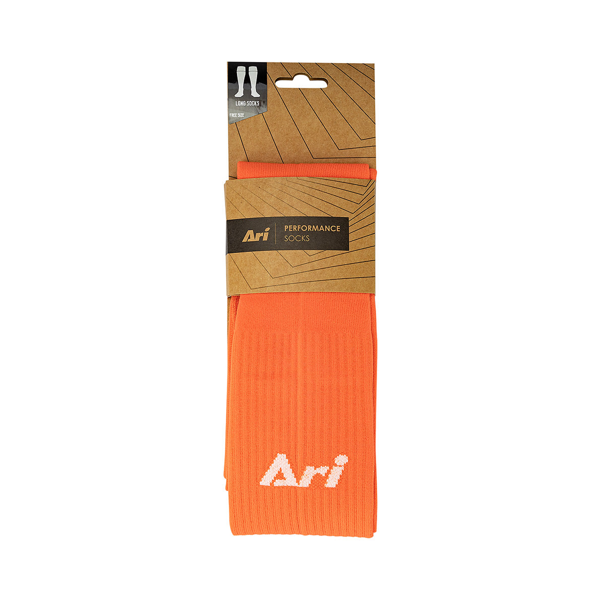 ARI LONG SOCKS - FANTA ORANGE