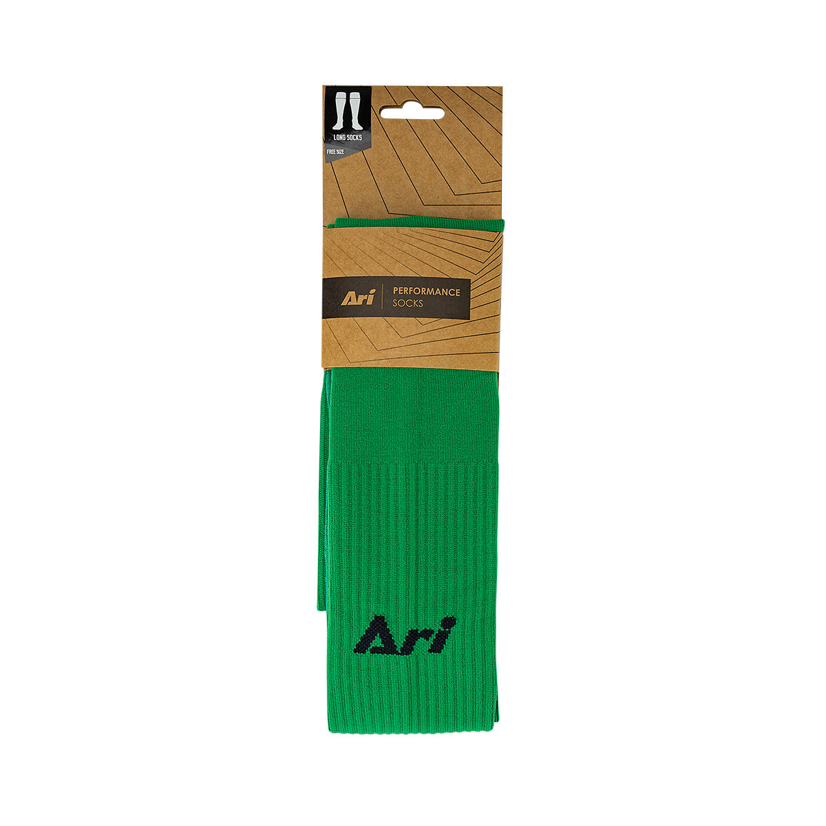ARI LONG SOCKS - FOREST GREEN