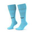 ARI LONG SOCKS - PALE BLUE