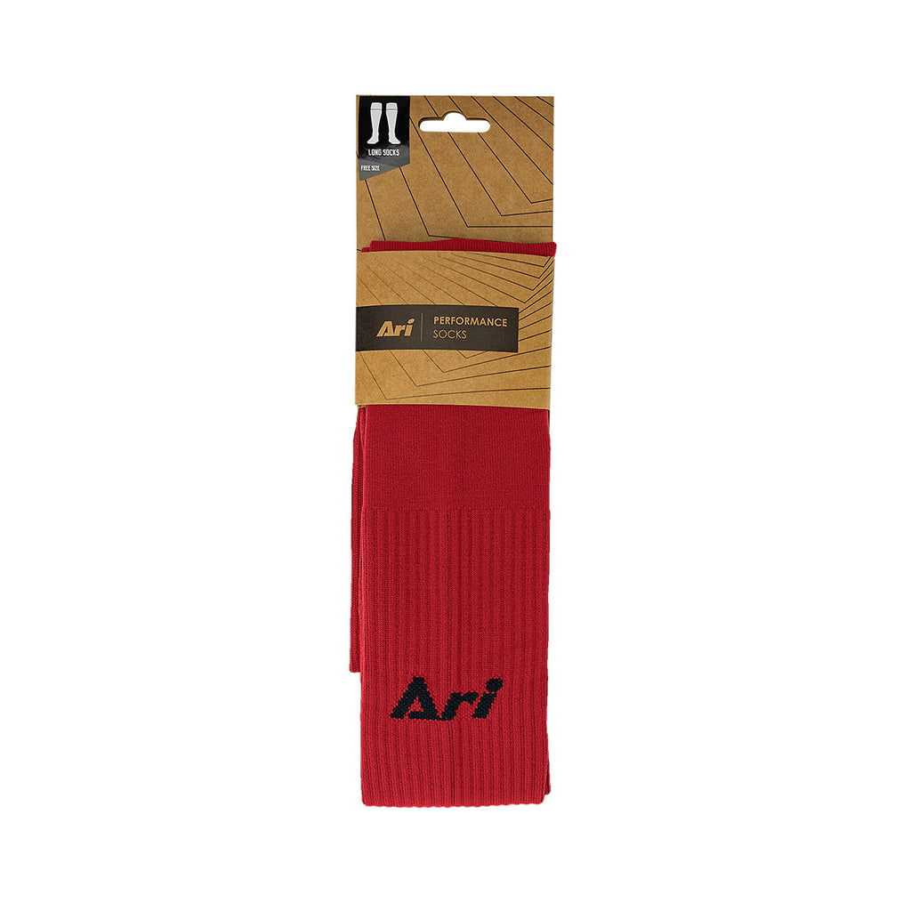 ARI LONG SOCKS - RED