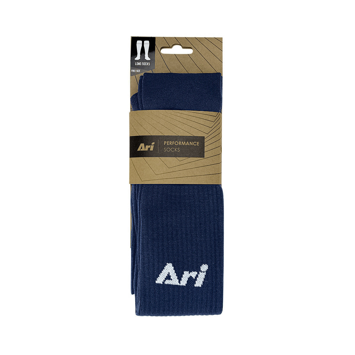 ARI LONG SOCKS - DARK NAVY