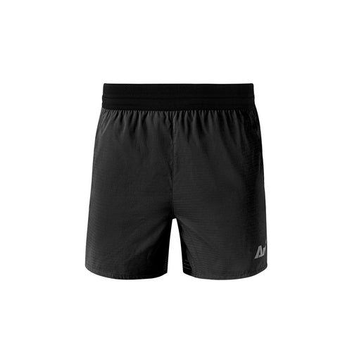 Ari Men Aerospeed V3 Running Shorts 5 Inches Black Black Silver