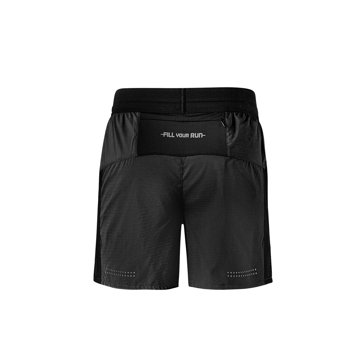 Ari Men Aerospeed V3 Running Shorts 5 Inches Black Black Silver