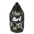 ARI MESH BALL BAG - BLACK/WHITE