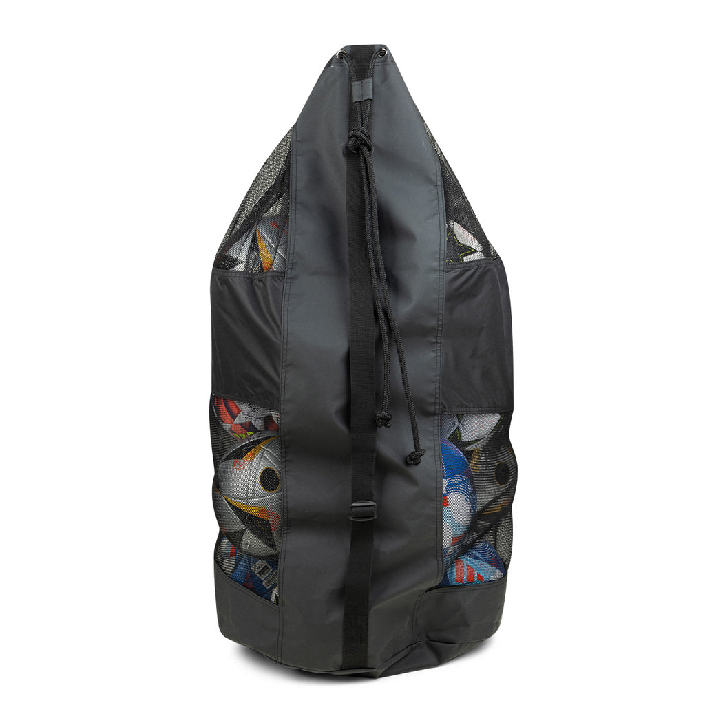 ARI MESH BALL BAG - BLACK/WHITE
