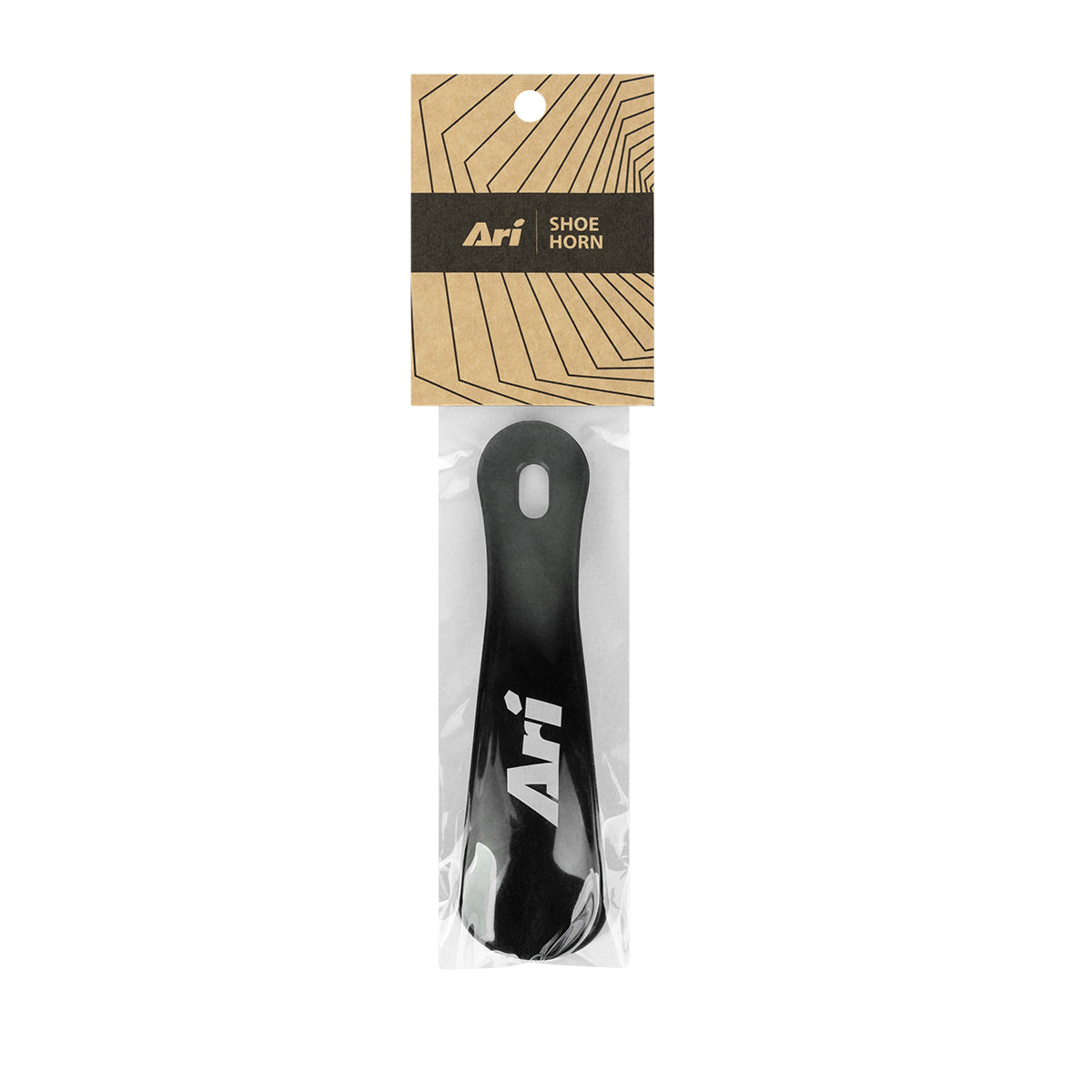 ARI PORTABLE SHOEHORN - BLACK/BLACK/WHITE