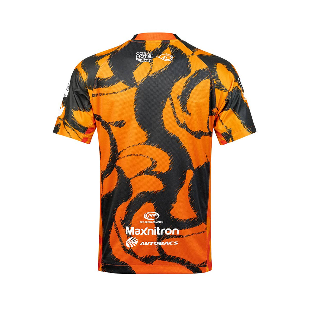 ARI PT PRACHUAP FC 2025/2026 HOME PLAYER JERSEY - ORANGE/BLACK/WHITE