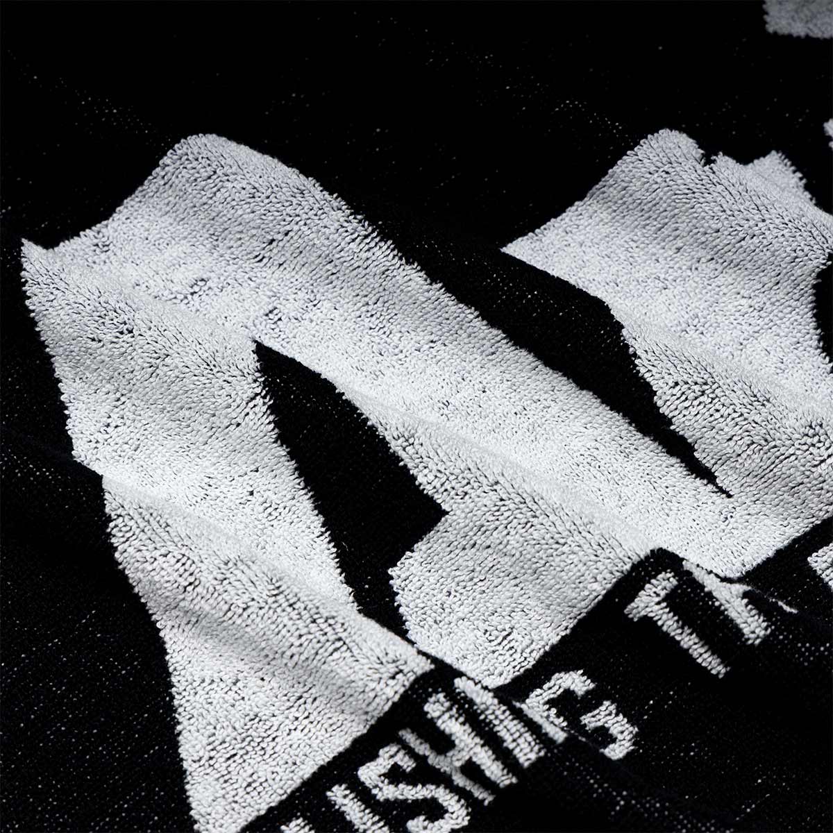 ARI REVERSE SMALL TOWEL - BLACK/WHITE