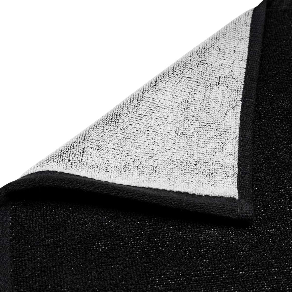 ARI REVERSE SMALL TOWEL - BLACK/WHITE