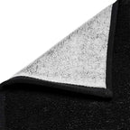 ARI REVERSE SMALL TOWEL - BLACK/WHITE