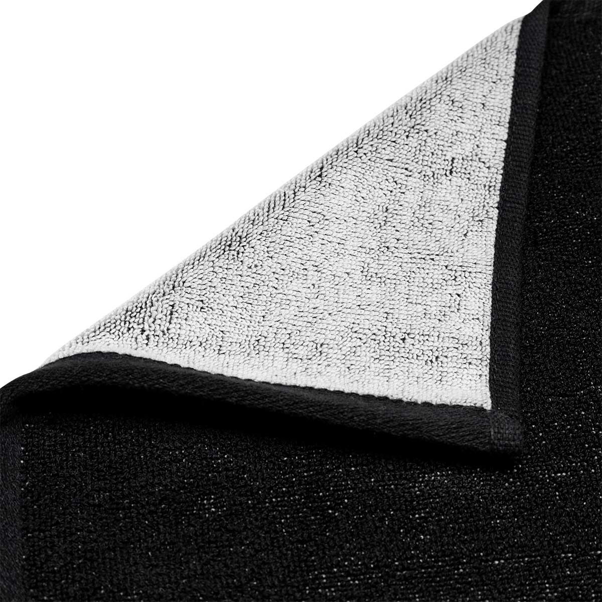ARI REVERSE SMALL TOWEL - BLACK/WHITE
