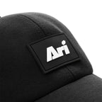 ARI RUBBER PATCH CAP - BLACK/WHITE