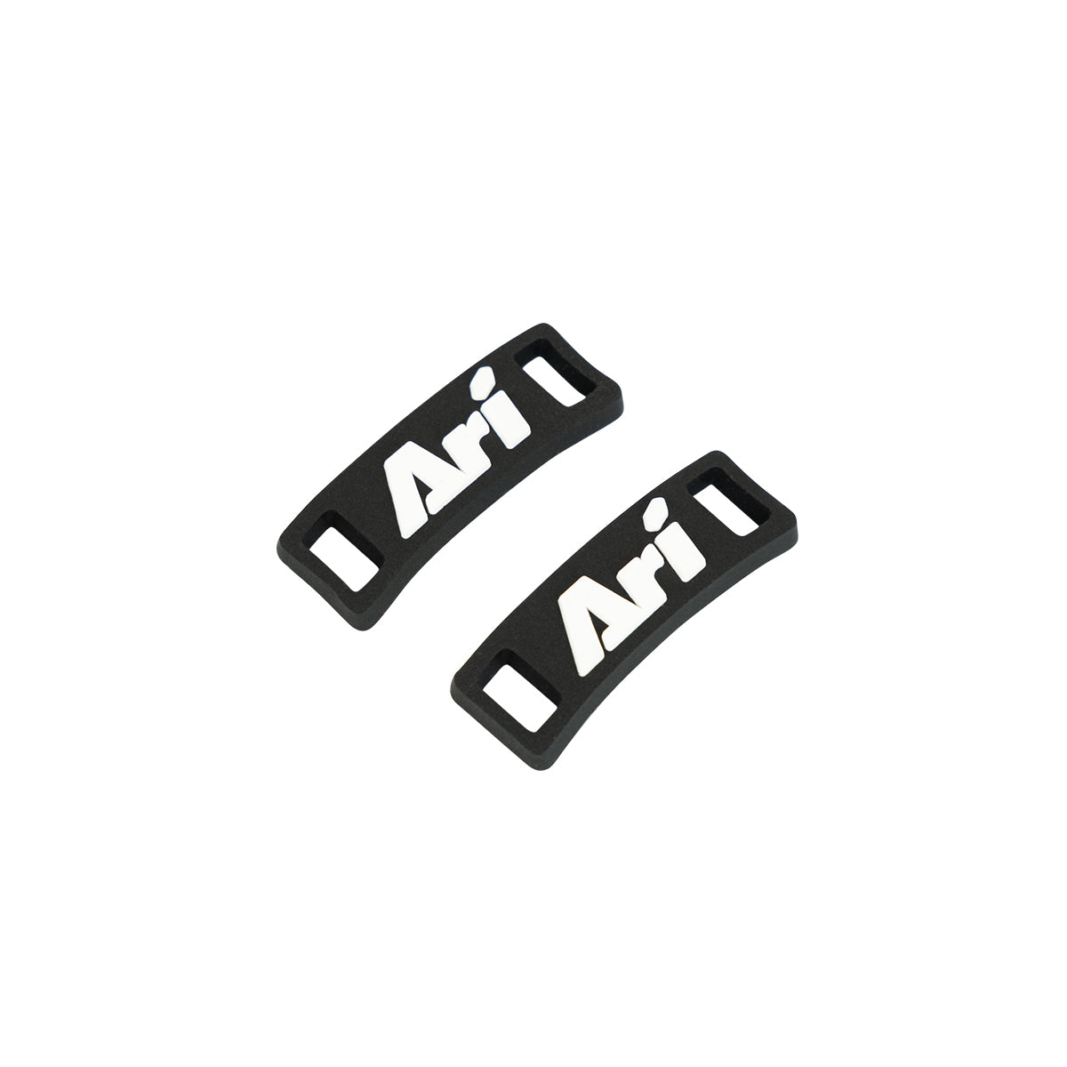 ARI SHOELACE BUCKLES - BLACK/WHITE/BLACK