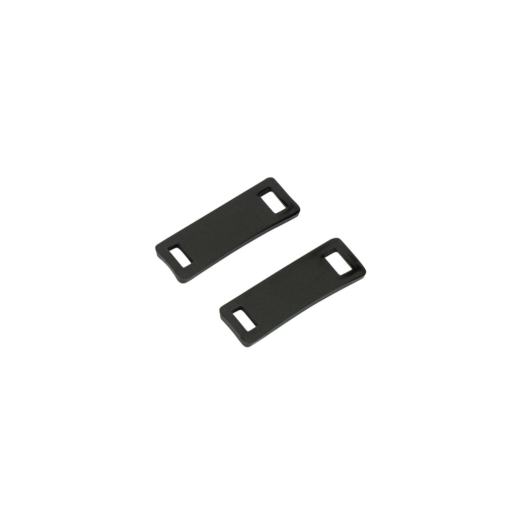 ARI SHOELACE BUCKLES - BLACK/WHITE/BLACK