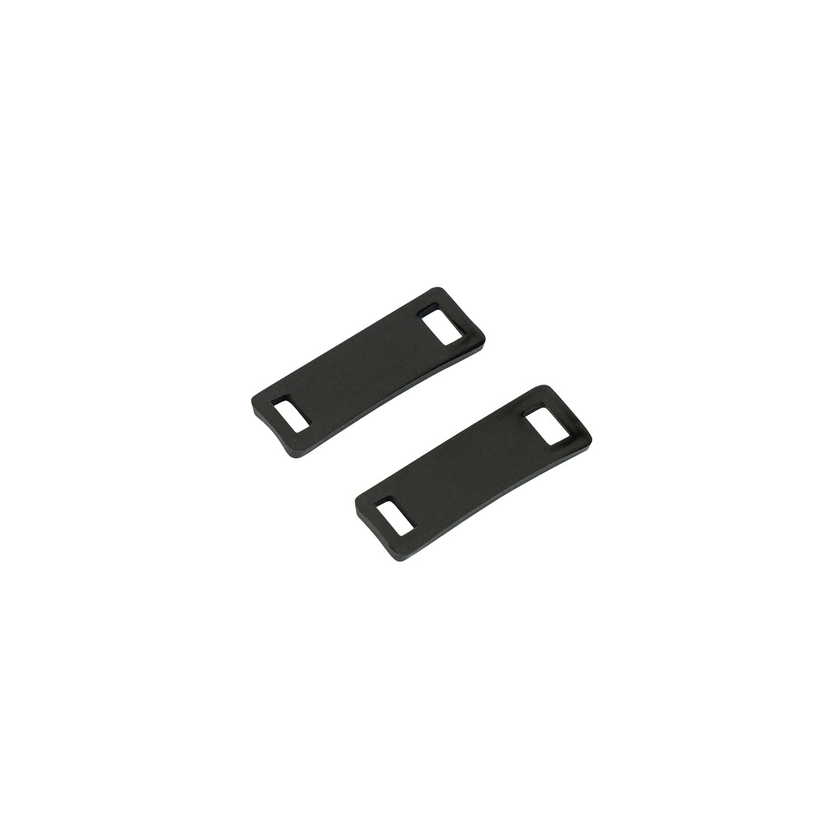 ARI SHOELACE BUCKLES - BLACK/WHITE/BLACK