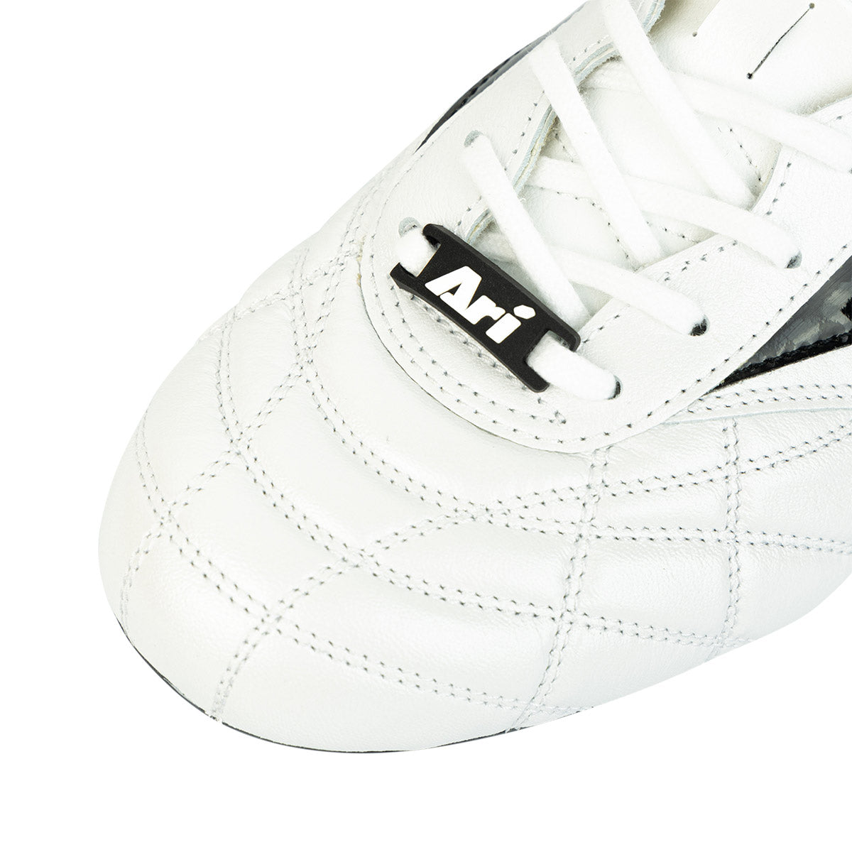 ARI SHOELACE BUCKLES - BLACK/WHITE/BLACK