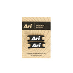 ARI SHOELACE BUCKLES - BLACK/WHITE/BLACK