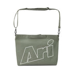 ARI SHOULDER BAG - GREY/WHITE/BLACK