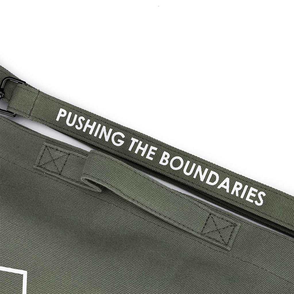ARI SHOULDER BAG - GREY/WHITE/BLACK