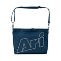 ARI SHOULDER BAG - NAVY/WHITE/BLACK