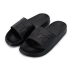 ARI SLIDE SANDALS - BLACK/BLACK