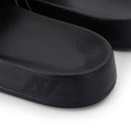 ARI SLIDE SANDALS - BLACK/BLACK