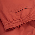 ARI SMART RELAXED SHORTS - BRICK RED/BLACK/WHITE